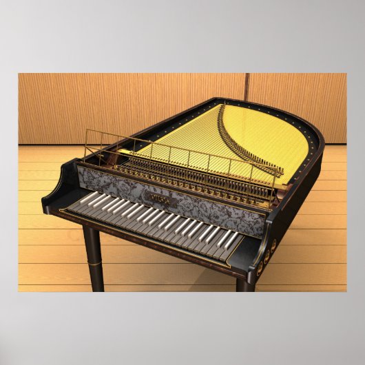 De Harpsichord Poster (Voorkant)