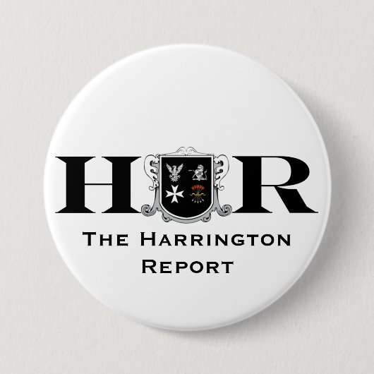 De Harrington Report Button (Voorkant)