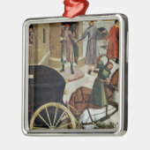 De hars metalen ornament (Links)