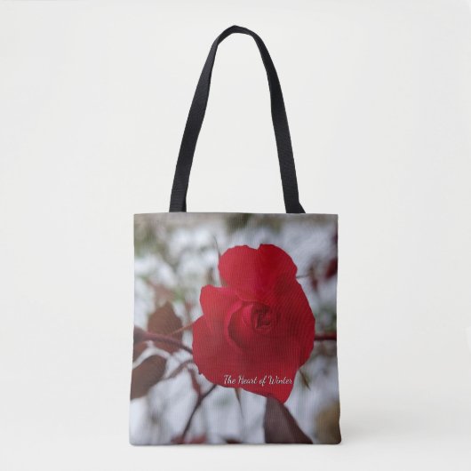De Hart van Winter Geurige Potkaars Tote Bag (Voorkant)