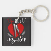 De hartbreker sleutelhanger (Achterkant)
