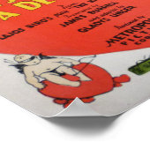 'De hartdief'  klassieke filmPoster Poster (Hoek)