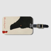 de harteloze wolf en de kleine rode mantel bagagelabel (Voorkant (horizontaal))