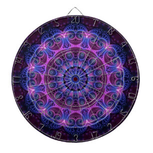 De Harten van Apophysis Mandala van de caleidoscoo Dartbord