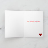 De Harten van Camo Valentijn van de marine - Feestdagen Kaart (Binnen)