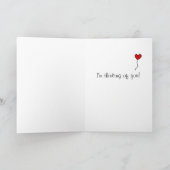 De Harten van de Cartoon van de Omhelzing van het Kaart (Binnen)