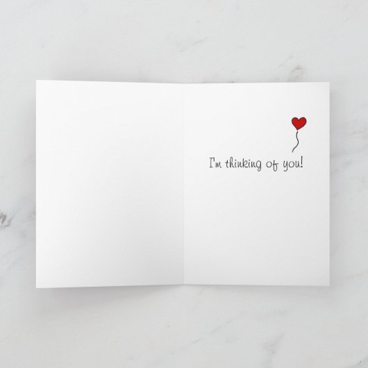 De Harten van de Cartoon van de Omhelzing van het Kaart (Binnen)