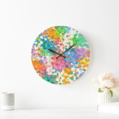 De Harten van de Confettien van de pastelkleur Grote Klok (Huis)