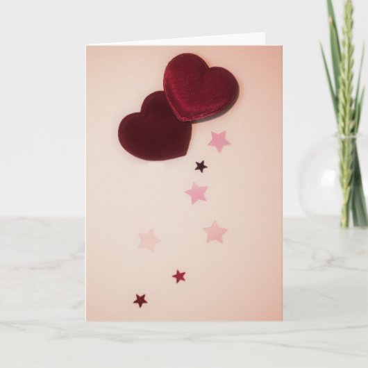 De Harten van de liefde Feestdagen Kaart (Voorkant)