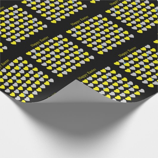 De Harten van het Paasei Cadeaupapier (Hoek)