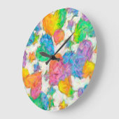 De Harten van Valentijn van de Pastelkleur van de Grote Klok (Hoek)