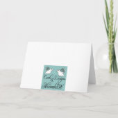 De Harten van vogels n Kaart (Achterkant)