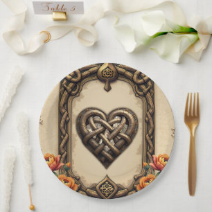 De hartslag van de oude goden: papieren bordje