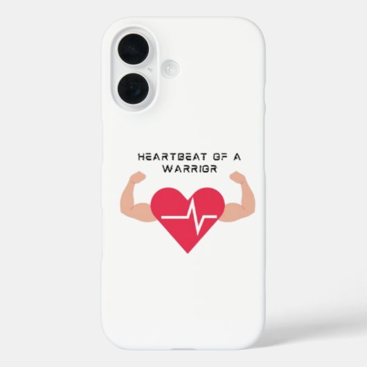 De hartslag van een krijger Case-Mate iPhone case (Achterkant)
