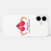 De hartslag van een krijger Case-Mate iPhone case (Achterkant (horizontaal))