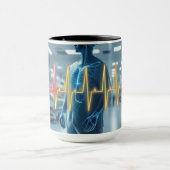 De hartslag van een ziekenhuis mok (Midden)