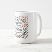 De Hartslag Van Thuis Is Moederliefde Koffiemok (Voorkant rechts)