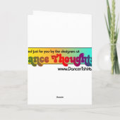 De hartstocht maakt tot het Mogelijk Wenskaart Kaart (Achterkant)