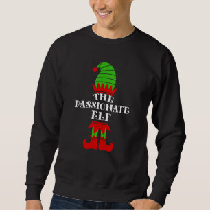 De Hartstochtelijke Elf Kerst Overeenkomstige Fami Trui