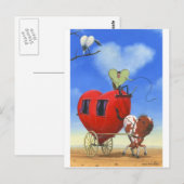 De hartstrengen briefkaart (Voorkant / Achterkant)