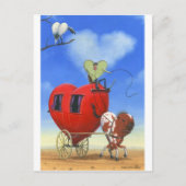 De hartstrengen briefkaart (Voorkant)