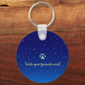 De hartverwarmende nacht van de kerstman sleutelhanger (Achterkant)