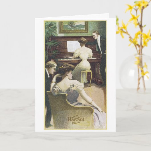 De Harvard Piano Kaart (Gele Bloem)