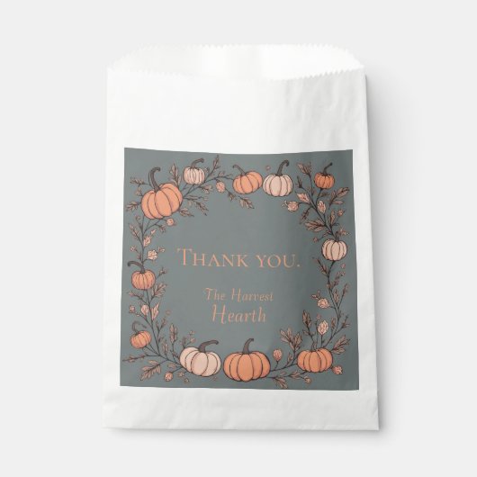 De Harvest Hearth Bedankzakje (Voorkant)