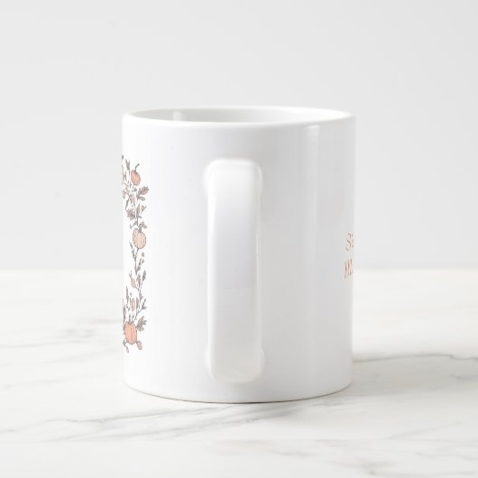 De Harvest Hearth Grote Koffiekop (Achterkant)