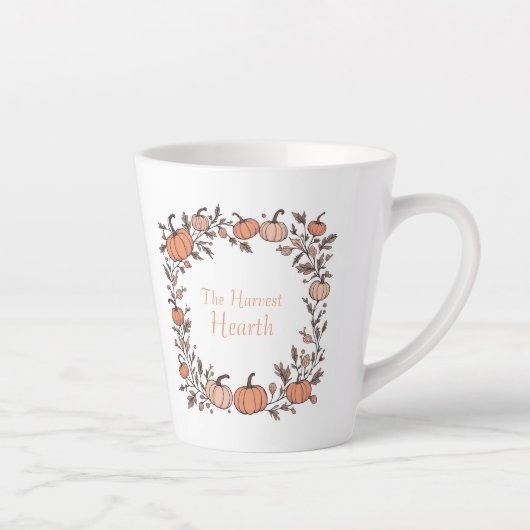 De Harvest Hearth Latte Mok (Rechts)