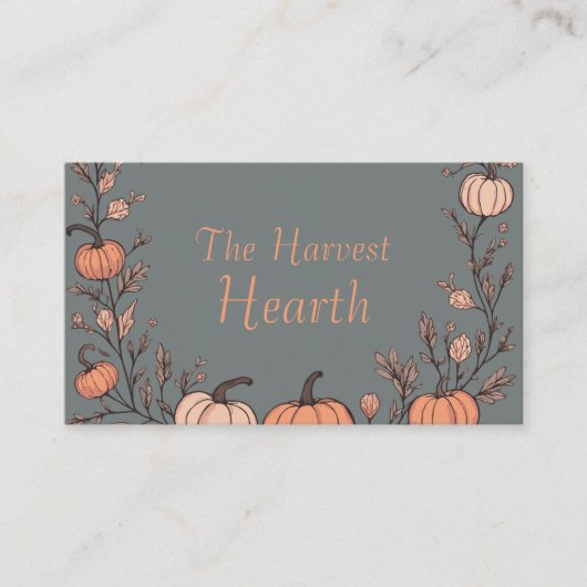 De Harvest Hearth Visitekaartje (Voorkant)
