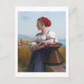 De Harvester, Bouguereau Briefkaart (Voorkant)