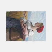 De Harvester, Bouguereau Fleece Deken (Voorkant (Horizontaal))