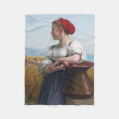 De Harvester, Bouguereau Fleece Deken (Voorkant)