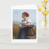 De Harvester, Bouguereau Kaart (Gele Bloem)