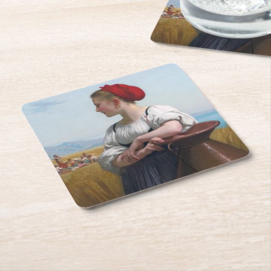 De Harvester, Bouguereau Kartonnen Onderzetters (Schuin)