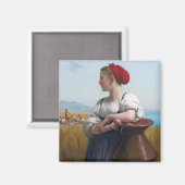 De Harvester, Bouguereau Magneet (Voorkant / Achterkant)
