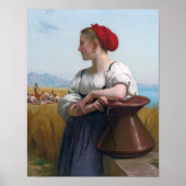 De Harvester, Bouguereau Poster (Voorkant)