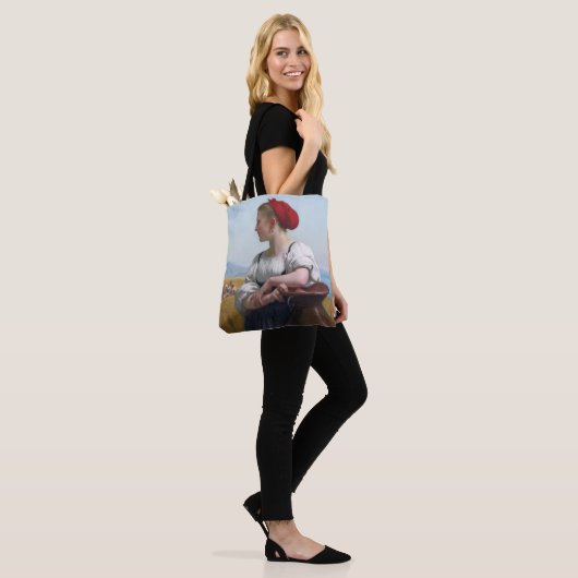 De Harvester, Bouguereau Tote Bag (Op model)