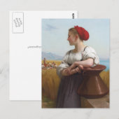 De Harvester van Bouguereau Briefkaart (Voorkant / Achterkant)
