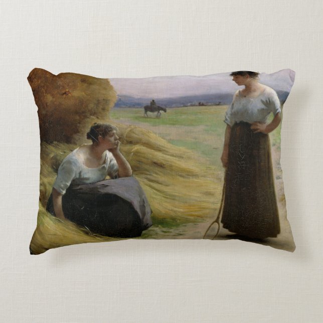 De Harvesters Decoratief Kussen (Voorkant)