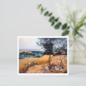 De Harvesters, Pieter Bruegel Briefkaart (Staand voorkant)