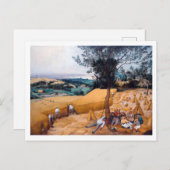 De Harvesters, Pieter Bruegel Briefkaart (Voorkant / Achterkant)