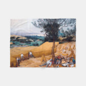 De Harvesters, Pieter Bruegel Fleece Deken (Voorkant (Horizontaal))