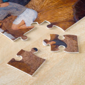 De Harvesters, Pieter Bruegel Legpuzzel (Zijkant)