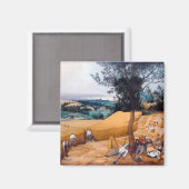 De Harvesters, Pieter Bruegel Magneet (Voorkant / Achterkant)