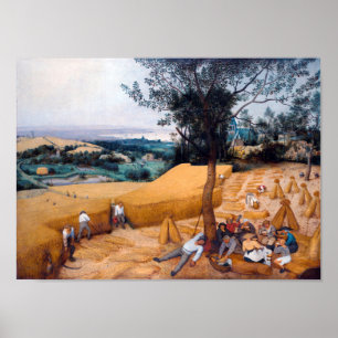 De Harvesters, Pieter Bruegel Poster