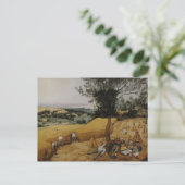 De Harvesters van Pieter Bruegel de Ouder Briefkaart (Staand voorkant)