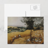 De Harvesters van Pieter Bruegel de Ouder Briefkaart (Voorkant / Achterkant)