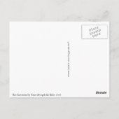 De Harvesters van Pieter Bruegel de Ouder Briefkaart (Achterkant)